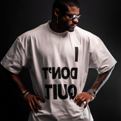 I Don't Quit Oversized Tee