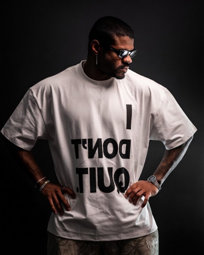 I Don't Quit Oversized Tee