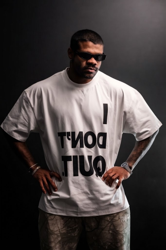I Don't Quit Oversized Tee